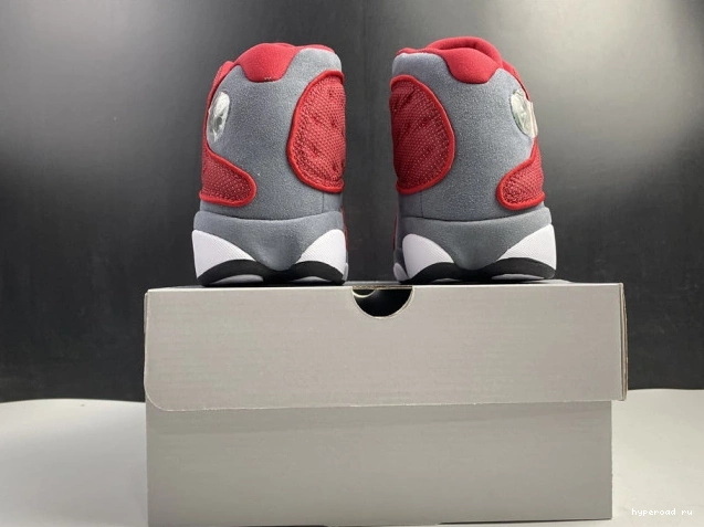 Flint Grey 13 Jordan Air 414571-600 Retro Red Gym 0604